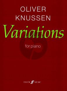 Knussen Variations Op. 24 for Piano