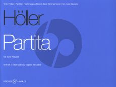 Holler Partita for 2 Pianos (2 copies included)