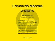 Macchia Orgelwerke Band 4