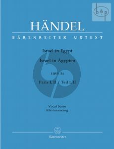 Israel in Egypt HWV 54 (version of 1739 and 1756) (Soli-Choir-Orch.) (Vocal Score)