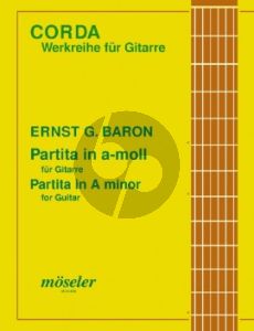 Baron Partita a moll Gitarre (Kurt Schumacher)