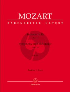 Mozart Symphonie No.1 E-flat Major KV 16 for Small Orchestra Full Score (Edited by Gerhard Allroggen) (Barenreiter-Urtext)