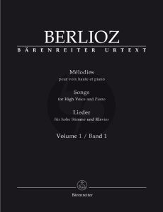 Berlioz Melodies Vol. 1 High Voice (edited by Ian Rumbold)