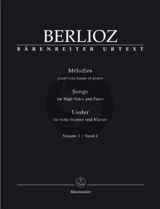 Berlioz Melodies Vol.2 (incl. Les Nuits d'Ete) High (edited by Ian Rumbold)