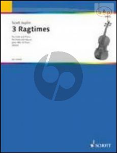 3 Ragtimes for Viola and Piano