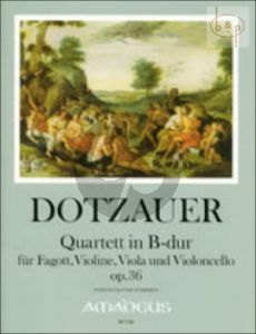 Quartet B-flat major Op.36 (Bsn.-Vi.-Va.-Vc.)