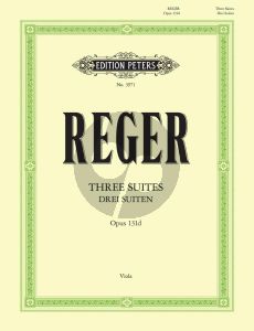 Reger 3 Suiten Op.131d Viola solo (Carl Herrmann)