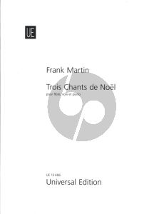 Martin 3 Chants de Noël Hohe Stimme-Flöte-Klavier (dt./fr./engl.)