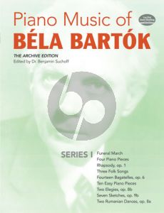 Piano Music of Bartok Series 1