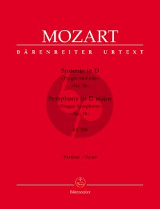Mozart Symphonie No.38 D-dur KV 504 "Prague Symphony" Paritur