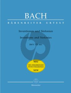 Bach Inventionen & Sinfonien (BWV 772-801) Klavier