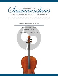 Cello Recital Album Vol.2 Violoncello-Piano (or 2 Violoncellos)