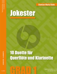 Rabe Jokester Flöte und Klarinette (10 Duette)