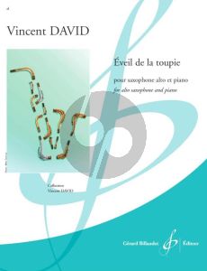 David Eveil de la toupie Saxophone alto et Piano