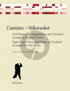 Album Caminito-Valkovuokot - 8 Tangos aus Argentinien und Finnland for 2 Violas (arr. J. D. Grosso und T. Alakotila)