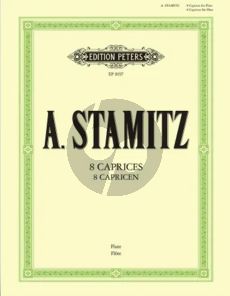 Stamitz 8 Capricen or Flute Solo (Edited by Walter Lebermann)