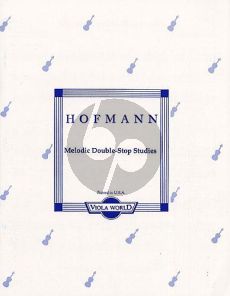 Hofmann Melodic Double-Stop Studies Op.96 for Viola (arr. Alan Arnold)