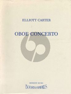 Carter Concerto for Oboe and Orchestra Score