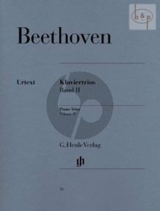 Beethoven Klaviertrios Vol. 2 Part./Stimmen (Günter Raphael)