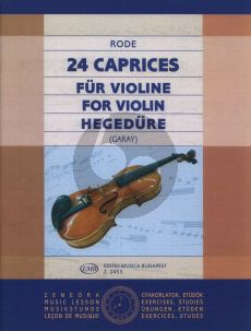 Rode 24 Caprices Violine (Garay)