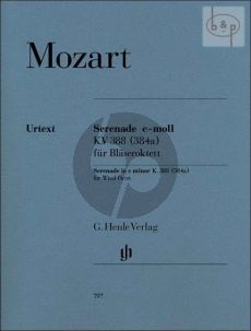 Serenade c moll KV 388 (384a) Blaseroktett Stimmen