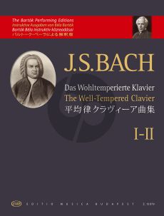 Bach Das Wohltemperierte Klavier 1 - 2 fur Klavier (herausgegeben von Bela Bartok)