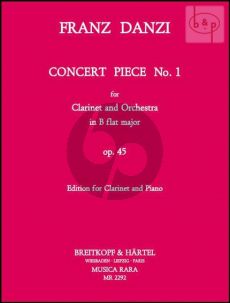 Concert Piece No.1 Op.45 B-flat major (Clarinet-Orch.)