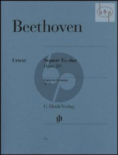 Septet E-flat major Op. 20 Clar.[Bb]-Bassoon- Horn[F/Eb]-Vi.-Va.-Vc.-Double Bass Parts