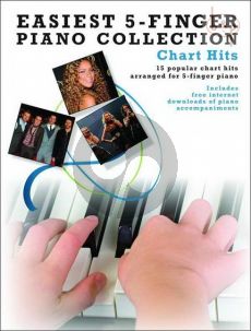 Easiest 5 Finger Piano Collection Chart Hits