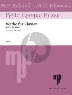 Belle Epoque Russe Klavier (Werke von Kalafati-Liadov- Wihtol)