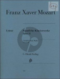 Samtliche Klavierwerke Vol.2 (edited by Karsten Nottelmann)