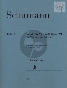 Schumann Sonata No.2 d-minor Op.121Violin and Piano (edited by Ernst Herttrich) (Henle-Urtext)