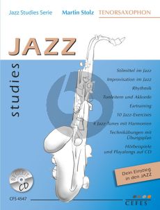 Stolz Jazz Studies fur Tenor Saxophon (Dein Einstieg in den Jazz) (Bk-Cd)