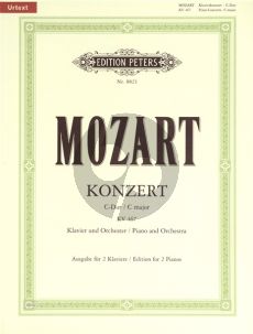 Mozart Concerto C-dur KV 467 Klavier-Orch.) (red. 2 Klaviere)