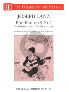 Lanz Rondino D-dur Op. 9 No. 2 Gitarre (Martin Rennert)