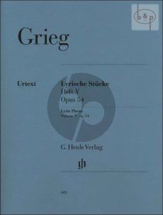 Lyrische Stucke Vol.5 Op.54