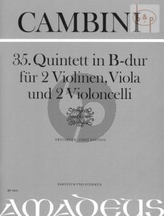 Quintet No.35 B-flat major (Score/Parts)