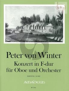 Winter Konzert F-dur Oboe-Orchester Partitur (Kurt Meier)