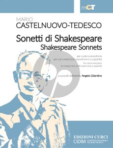 Castelnuovo-Tedesco Sonetti di Shakespeare Voice-Piano