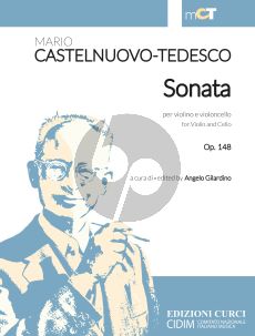 Castelnuovo-Tedesco Sonata Op.148 Violin-Violoncello (edited by Angelo Gilardino)