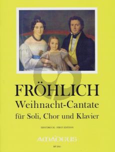 Frohlich Weihnacht-Cantate Soli-Chor (SSAATTBB) und Klavier (Partitur) (Johannes Vigfusson)