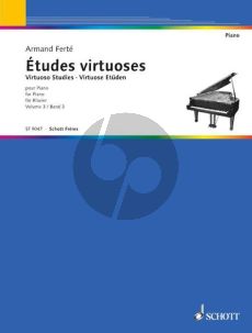 Album Virtuose Etüden Band 3 In Oktaven Klavier (Armand Ferte)