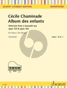 Chaminade Album des enfants Piano solo (Selection from Op. 123 & Op. 126) (Monika Twelsiek)