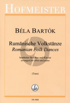 Bartok Rumanian Folk Dances Oboe-Piano (arr. Christian Tuns)