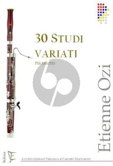 Ozi 30 Studi Variati Bassoon (Giorgio Versiglia and Carmen Maccarini)