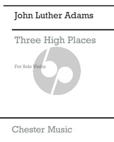 Adams 3 High Places Violin solo