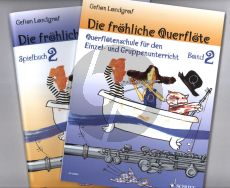 Landgraf Die Frohliche Querflote Vol. 2 Methode und Spielbuch Set (Schule fur den Einzel- und Gruppenunterricht)