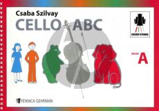 Szilvay Colourstrings Cello ABC Book A