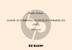 Kishino Danse automnale de feuilles Piano solo (1997)