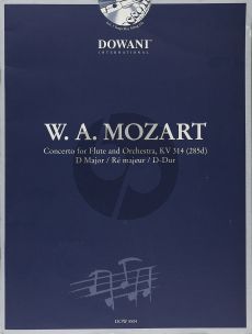 Mozart Concerto D-major KV 314 Flute (Solo Part-CD) (Dowani)